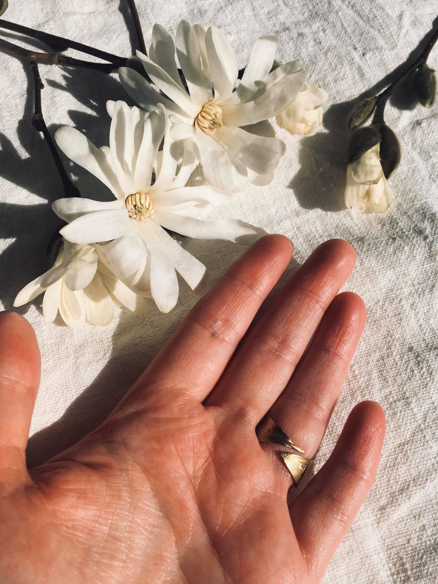 Pandan Atelier Olivblad ring