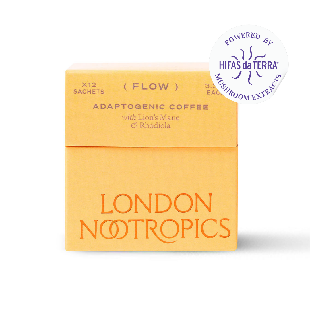 London Nootropics Flow adaptogent kaffe 12-p