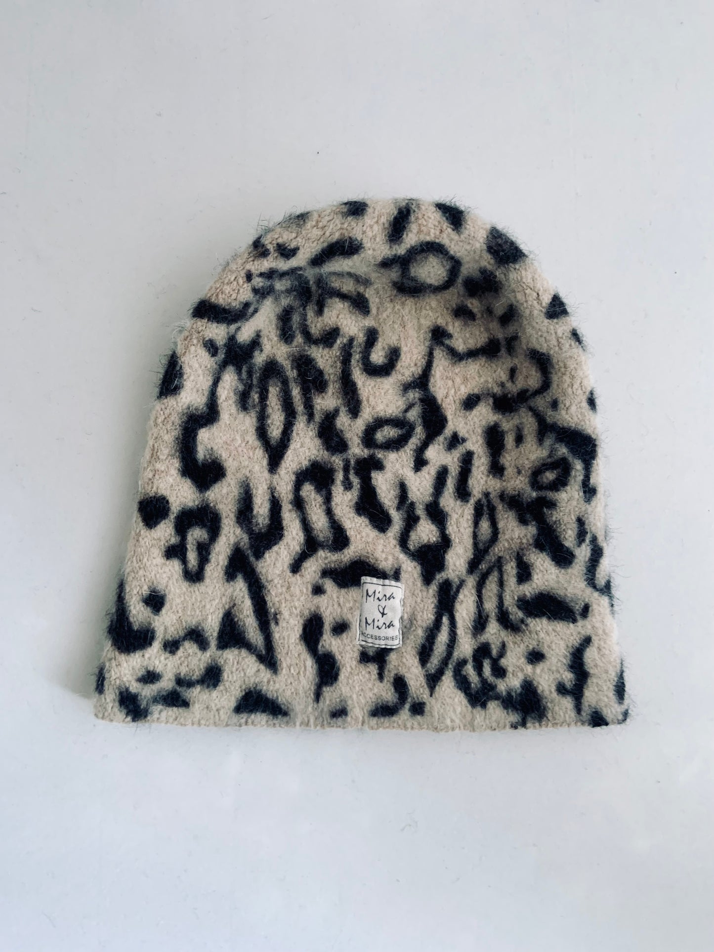 Mira & Mira leopardmössa stl 6-8 år
