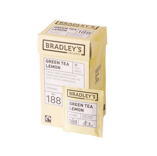 Bradley’s Green Tea Lemon 25-p