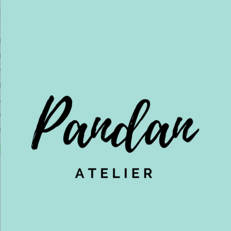 Pandan Atelier Olivblad örhängen